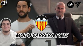 PRIMER MODO CARRERA en FC 25 con el renacer del VALENCIA F 1 [upl. by Halas]