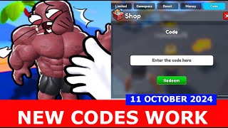 NEW CODES 👋NEWTrain to slap thugs ROBLOX  OCTOBER 11 2024 [upl. by Dyun]