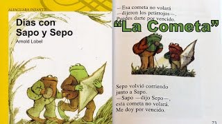 Dias con Sapo Y Sepo Por Arnold Lobel quotLa Cometa quot  Libro Leido en YouTube [upl. by Roswell]