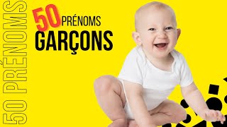 Prénoms Garçons  50 beaux prénoms de garçons [upl. by Hesoj]