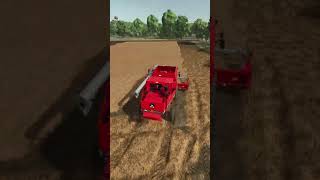 Farming simulator 25 canola harvest timelapse shorts fs25 farmingsimulator25 farming farmsim25 [upl. by Krein]