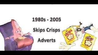 1980s2005 Skips Crisps TV Advert Compilation [upl. by Vanhook320]