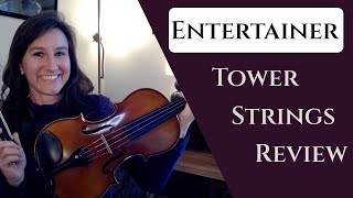 Tower Strings Entertainer Violin Review  Great Quality for Beginners 🌟 With Sound Samples [upl. by Ennaitsirhc813]