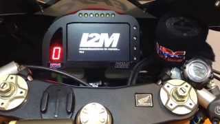 I2M dashboard Honda Cbr600rr Supersport [upl. by Enawd]