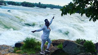 Omg see the first tallest water slides in Uganda 🇺🇬 waterslide tubing water waterfalls [upl. by Aciretahs921]