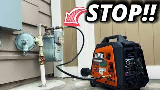 Natural Gas Generator Hook Up People Should Stop [upl. by Freed]