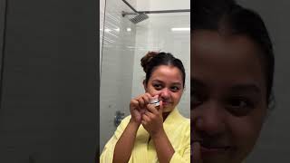 Chit chat while I do my SKINCARE ytshorts skincareroutine skincare [upl. by Selin]