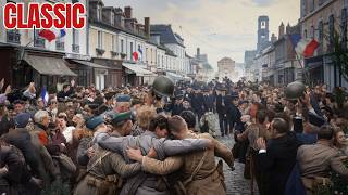 Armistice Day 1918 Der emotionale Friedenstag erstmals in Farbe [upl. by Lantha]