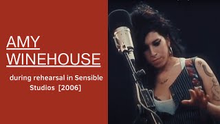 Amy Winehouse during rehearsal in Sensible Studios with close friend Catriona 2006 [upl. by Teage960]