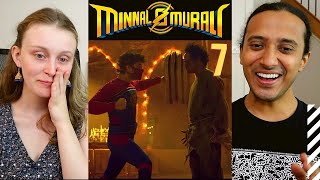 MINNAL MURALI Movie Reaction Review PART 7  CLIMAX  Tovino Thomas Basil Joseph [upl. by Anyahc]