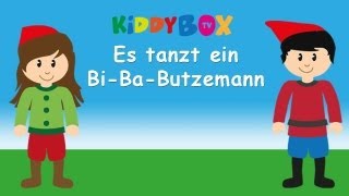 Es tanzt ein BiBaButzemann  Kinderlieder zum Mitsingen  KIDDYBOXTV [upl. by Sharp822]