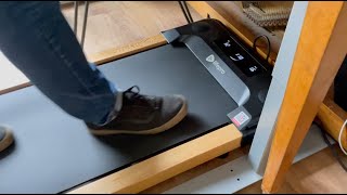 How to Adjust Misaligned Belt Lifepro Portable Treadmill [upl. by Rezeile]