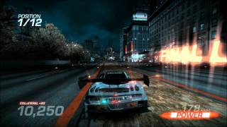 Ridge Racer Unbounded race using Ridge Racer 7 DLC car [upl. by Curzon]