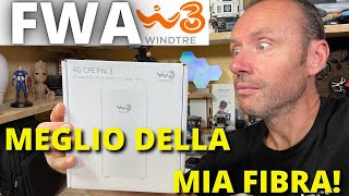 HO TOLTO LA FINTA FIBRA FTTC E HO INSTALLATO LA FWA 4G  5G DI WIND 3 LA MIA ESPERIENZA E RECENSIONE [upl. by Silverts887]