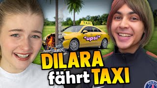 Wenn DILARA als Taxifahrer arbeitet 😳😂  Dilara sucht ARBEIT  Mohi07  LiDiRo reagiert [upl. by Ahsek]