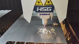 HSG LASER Cutting Machine [upl. by Eilama]