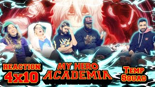 My Hero Academia  4x10 Temp Squad  Group Reaction [upl. by Nyledam]