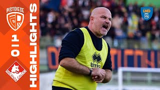 La Pistoiese batte il Piacenza per 10 gli highlights della gara [upl. by Siuraj]