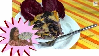 Pasticcio leggero con radicchio  Le Ricette di Alice [upl. by Nos183]