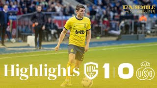 Notre premier match des playoffs se termine en défaite  HIGHLIGHTS Union  Racing Genk [upl. by Aubree]