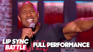 Dwayne Johnsons quotShake It Offquot vs Jimmy Fallons quotJump In The Linequot  Lip Sync Battle [upl. by Hairas]