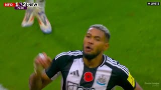 Joelinton Goal Nottingham Forest vs Newcastle United 12 All Goals and Extended Highlights [upl. by Lednik]