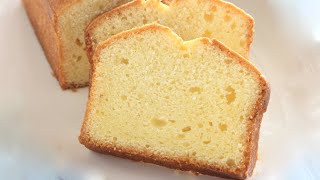 Easy Tea Cake with Whipping Cream  Whipping Cream Cake  Whipping Cream Pound Cake [upl. by Buke]