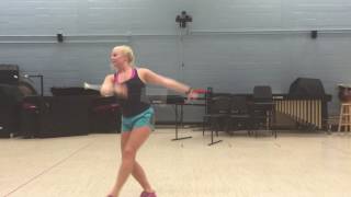 Twirler for a Day 2016 Advanced Routine Group 3 [upl. by Yelra]