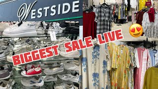 Westside CRAZY Sale LIVE… 😍 Westside Womens Clothes Sale  Westside Offers Today [upl. by Dnomsad]