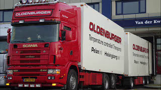 Scania 164 580 V8 Drive By Loud V8 Sound Oldenburger [upl. by Sdlonyer]