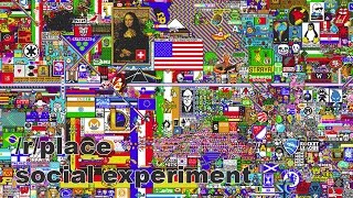 Reddit Place rplace  FULL 72h 90fps TIMELAPSE [upl. by Van719]