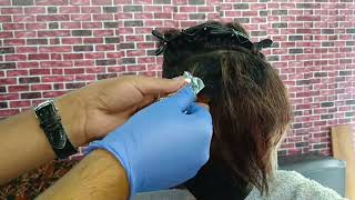 Cheap Blue Hair Color At Home  HINDI SAYAN [upl. by Eanahs]