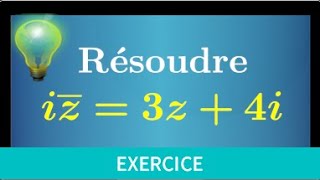 nombres complexes • équations avec conjugué z barre • connaitre la technique • maths expertes [upl. by Eciram]