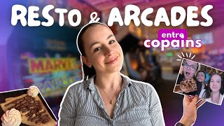 Resto amp arcades entre copains  VLOG [upl. by Gnehs10]