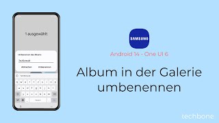 Album in der Galerie umbenennen  Samsung Android 14  One UI 6 [upl. by Sirrah]