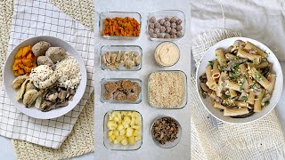 MEAL PREP AUTUNNALE  Come organizzo i pasti della settimana [upl. by Aira553]