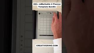 360 reMarkable 2 Planner Template Bundle remarkable2 remarkableplanner [upl. by Berri]