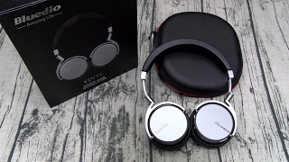 Bluedio Vinyl Onear Wireless Bluetooth 41 Headphones [upl. by Missy]