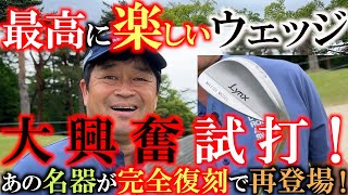 【横田大興奮！】待ちに待ったあの懐かしの名器がルール適合になって完全復刻！ バンカーが簡単！ 転がしも自由自在！ 激スピン！ 絶対買いの最高のあのウェッジを横田が打つ！ ＃リンクス ＃マスターモデル [upl. by Orazio]