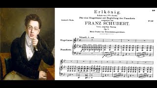 Franz Schubert  Erlkönig Sheet music and lyrics [upl. by Landers]