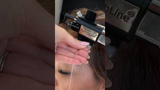 COMBLINE HAIR EXTENSIONS INSTALL hairextensions hairextensioneducation hairtutorial extensions [upl. by Nealon]