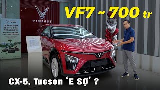 VinFast VF7 chỉ còn 700 triệu CX5 Tucson có e sợ [upl. by Elocan]