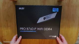 MSI PRO B760 P WIFI DDR4 Test  Testers Keepers [upl. by Rebe970]