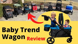 Baby Trend Expedition Stroller Wagon Plus Review [upl. by Ahsienor]