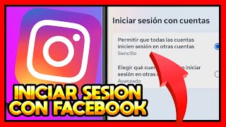 ✅COMO INICIAR SESION EN INSTAGRAM A TRAVES DE FACEBOOK [upl. by Cappello349]