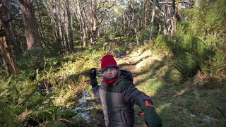 Tobogganing at Mount Donna Buang Warburton Victoria 6th July 2024 [upl. by Nannerb]