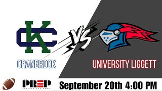 Gridiron Game Day  Cranbrook vs University Liggett  Full Livestream [upl. by Leckie]