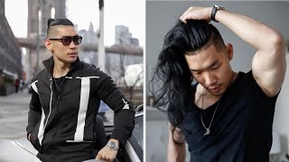 4 WAYS TO STYLE MENS LONG HAIR 2021  Man Bun Styling Tutorial [upl. by Ettinger]