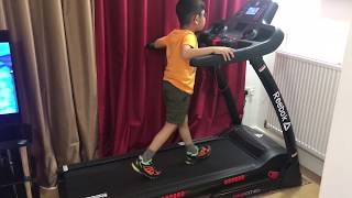 Reebok treadmill with hasnain [upl. by Limoli513]