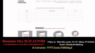 VIDEO1 Parte 4di4 59quot  selfpublishingitalia ebookitalia ebooksitalia libriperbambini libri [upl. by Domash453]